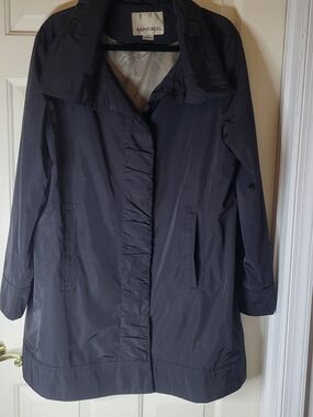 RAINFOREST Black Jacket with Cream Label